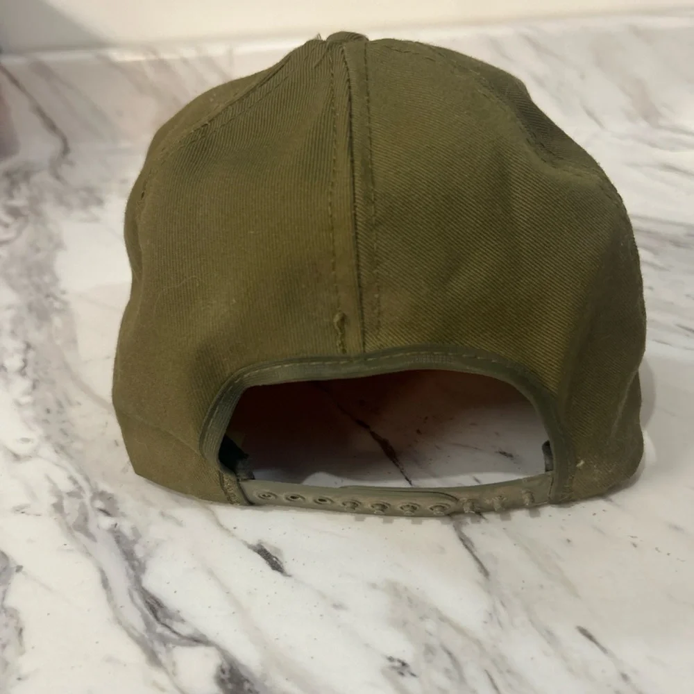 Vintage 1980s–90s Boy Scouts of America BSA Snapback Hat Red Green